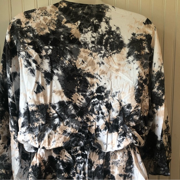 BAR IIl Retail $78 Wet’N Wild Romper V-Neck Swimsuit Cover Up Size XLarge - Picture 4 of 6